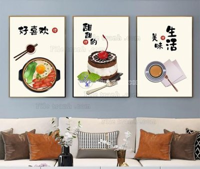 File gốc File tranh hiện đại pha lê gương KF103821 (in lụa) tranh phong thủy