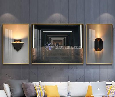 Mua file tranh gốc File tranh hiện đại pha lê gương KF103832 tại Filetranh.com