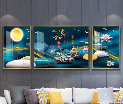 File gốc File tranh hiện đại pha lê gương KF103845 (vector) cho in ấn