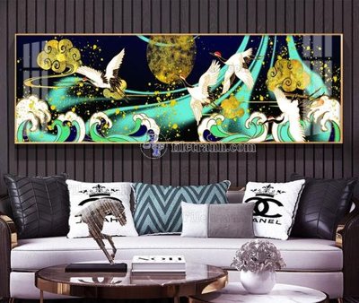 File tranh File tranh hiện đại pha lê gương KF103959 (file gốc) chuẩn màu in