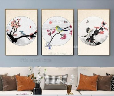 Tải file File tranh hiện đại pha lê gương KF103963 (gốc) làm tranh treo tường