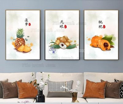 Download file File tranh hiện đại pha lê gương KF103964 (gốc) in mica cao cấp