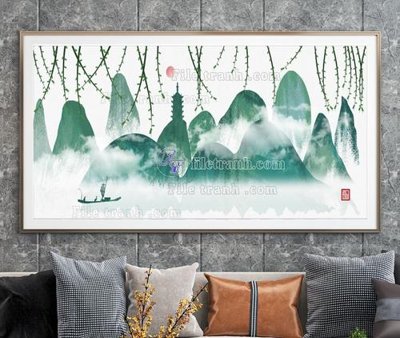 File tranh File tranh hiện đại pha lê gương KF103981 (gốc) chủ đề trẻ em