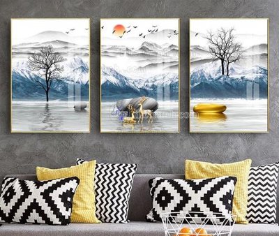 File gốc in ấn File tranh hiện đại pha lê gương KF103985 (sẵn sàng tải về)