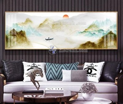 File in ấn chuyên nghiệp File tranh hiện đại pha lê gương KF103994 (file gốc)