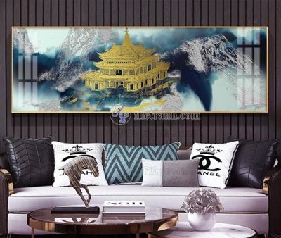 Tải file File tranh hiện đại pha lê gương KF103997 (gốc) chủ đề tâm linh