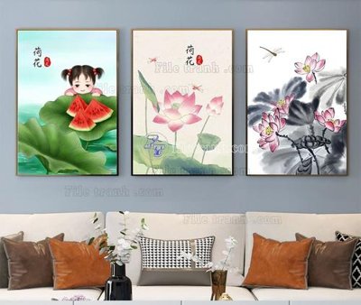 File gốc File tranh hiện đại pha lê gương KF104034 (PNG) chất lượng cao