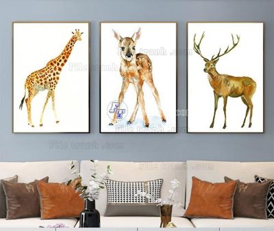 File in ấn File tranh hiện đại pha lê gương KF104110 (bản gốc) chất lượng cao