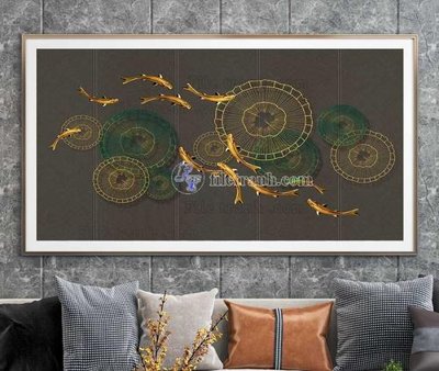 File gốc File tranh hiện đại pha lê gương KF104119 cho in ấn và thiết kế