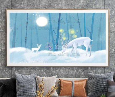 File in ấn File tranh hiện đại pha lê gương KF104120 (bản gốc) từ file gốc