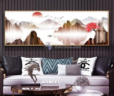 File gốc File tranh hiện đại pha lê gương KF104138 (trang trí) phòng trẻ em