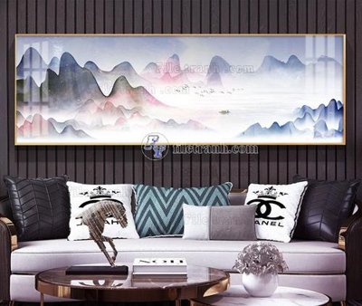 File gốc File tranh hiện đại pha lê gương KF104146 (vector) cho in ấn