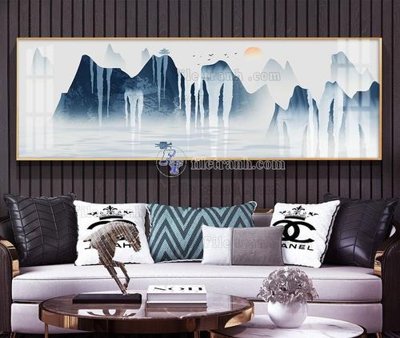 Download file gốc File tranh hiện đại pha lê gương KF104152 (in lụa) tranh 3D