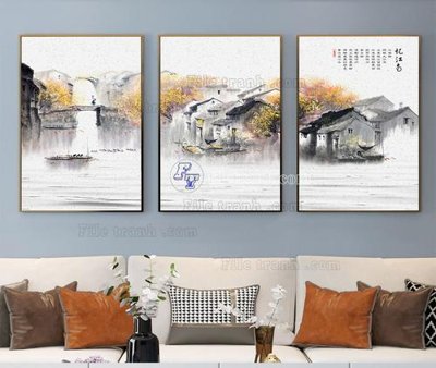 File tranh in trần 3D File tranh hiện đại pha lê gương KF104231 (ảnh gốc)