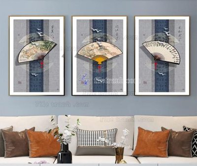 File in ấn File tranh hiện đại pha lê gương KF104241 (bản gốc) sắc nét