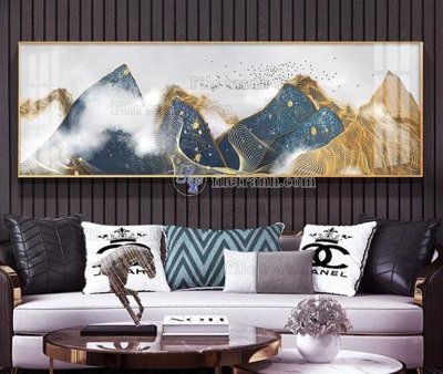 File gốc File tranh hiện đại pha lê gương KF104282 (bản quyền) cho in ấn