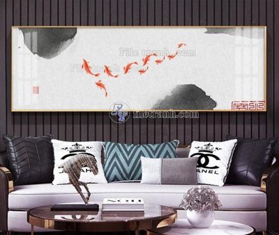 Tải file gốc File tranh hiện đại pha lê gương KF104283 (bản PSD) gốc