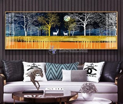 File gốc File tranh hiện đại pha lê gương KF104292 (ảnh chi tiết) để in trần