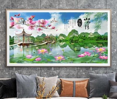 File gốc File tranh hiện đại pha lê gương KF104294 (trang trí) phòng trẻ em