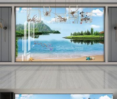 File tranh gốc File tranh hiện đại pha lê gương KF104309 (bản đẹp) độc quyền