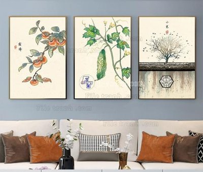 File gốc File tranh hiện đại pha lê gương KF104317 (in mica) làm bảng hiệu