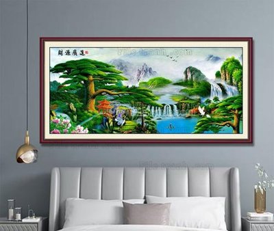 Tải file gốc File tranh hiện đại pha lê gương KF104420 (in khổ lớn) không vỡ