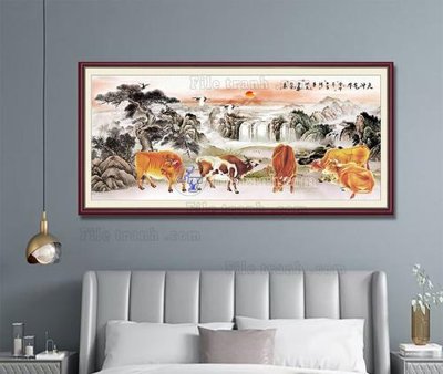 File in lụa File tranh hiện đại pha lê gương KF104422 (hoa văn) File tranh hiện đại pha lê gương KF104422