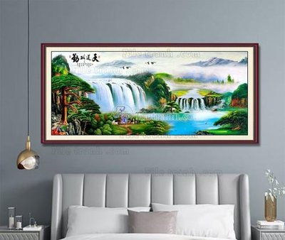 File gốc File tranh hiện đại pha lê gương KF104433 (cho in ấn) độc quyền