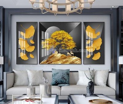 File gốc File tranh hiện đại pha lê gương KF104437 (PNG) trong suốt (transparent)