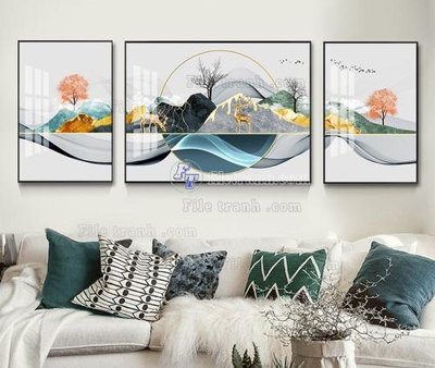 Tải về file gốc File tranh hiện đại pha lê gương KF104484 (chuẩn in ấn)