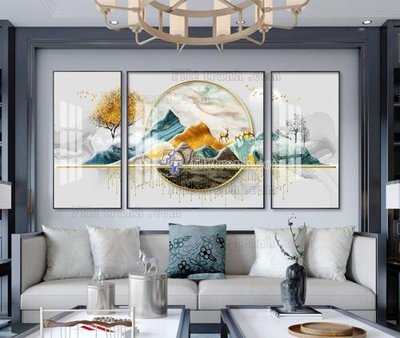 File PSD File tranh hiện đại pha lê gương KF104487 (bản gốc) dễ dàng edit