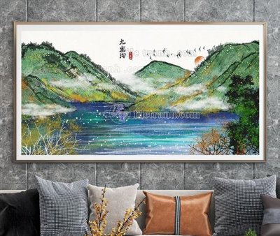 File tranh File tranh hiện đại pha lê gương KF104540 (bản gốc) in canvas