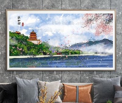 File tranh File tranh hiện đại pha lê gương KF104547 (ảnh gốc) in trần 3D