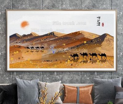 Tải file File tranh hiện đại pha lê gương KF104568 (ảnh gốc) in gạch 3D