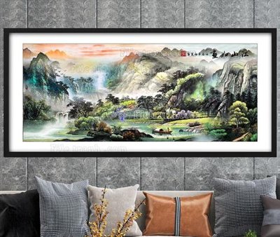 Hình ảnh gốc File tranh hiện đại pha lê gương KF104600 (để in khổ lớn)