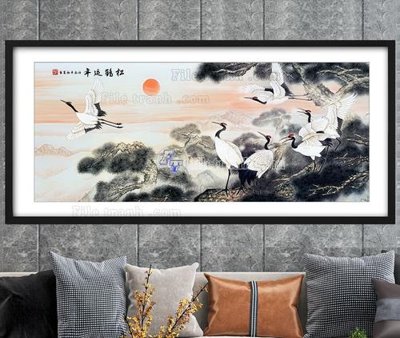 File gốc File tranh hiện đại pha lê gương KF104605 (chuẩn màu) cho in offset