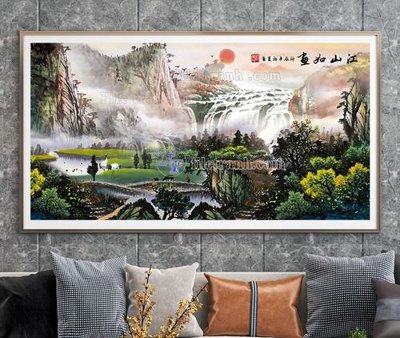 Tải file File tranh hiện đại pha lê gương KF104608 (gốc) in nhanh