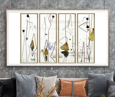 Chi tiết file gốc File tranh hiện đại pha lê gương KF104624 (cho in tráng gương)