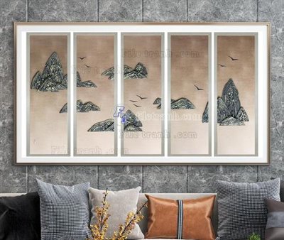 File gốc File tranh hiện đại pha lê gương KF104626 (PSD/TIFF) độ phân giải cao