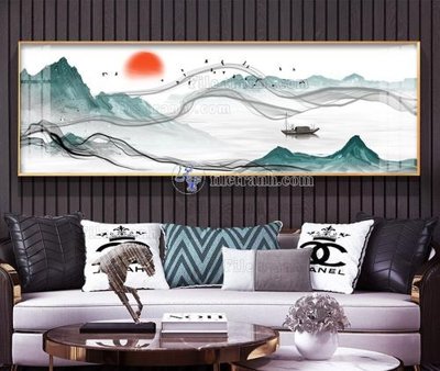 File PSD File tranh hiện đại pha lê gương KF104681 (gốc) cho designer