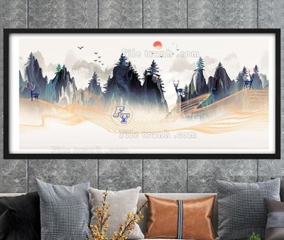 Tải file File tranh hiện đại pha lê gương KF104706 (ảnh gốc) file TIFF