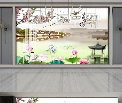 File gốc File tranh hiện đại pha lê gương KF104723 (ảnh rõ nét) để in