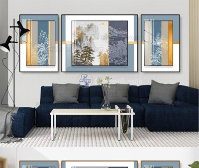 File gốc File tranh hiện đại pha lê gương KF104807 (in 3D) nghệ thuật