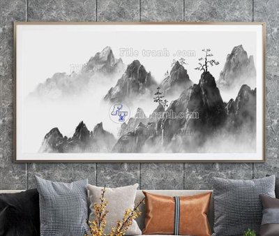 Download file File tranh hiện đại pha lê gương KF104865 (gốc) in mica cao cấp