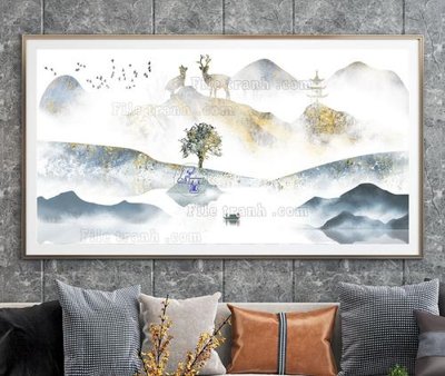 Tải file File tranh hiện đại pha lê gương KF104880 (gốc) in tranh tráng gương