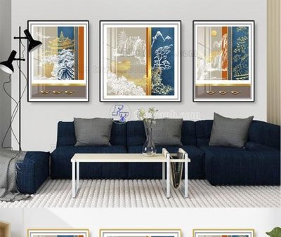 File gốc File tranh hiện đại pha lê gương KF104890 (cho in UV) siêu nét