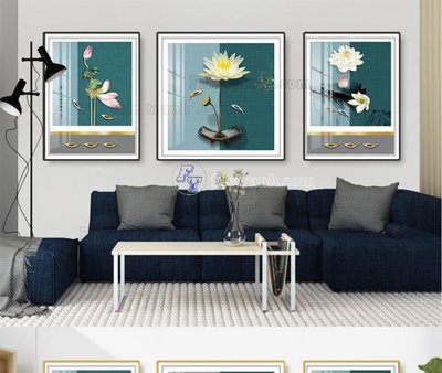 File tranh quảng cáo File tranh hiện đại pha lê gương KF104891 (download file gốc)