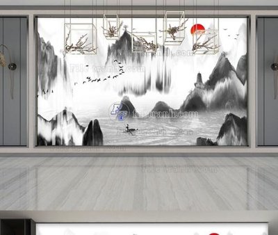 File tranh File tranh hiện đại pha lê gương KF104900 (gốc) chủ đề động vật