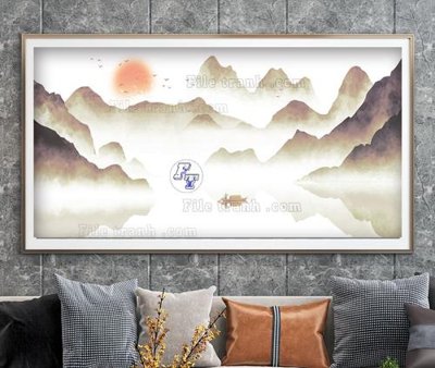 Tải file File tranh hiện đại pha lê gương KF104901 (gốc) in ấn chất lượng