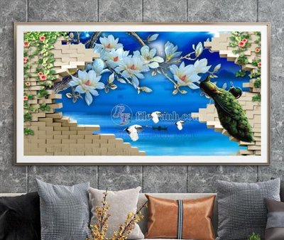 Tải file gốc File tranh hiện đại pha lê gương KF104967 (bản PSD) gốc